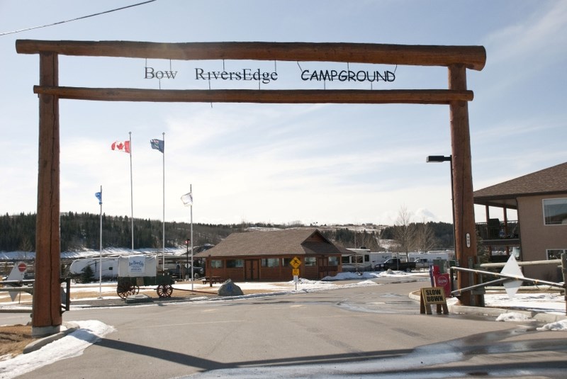 Bow RiversEdge Campground currently offers 144 RV pads and wants to add 38 larger sites. It is located near a county-run gravel pit in Cochrane.