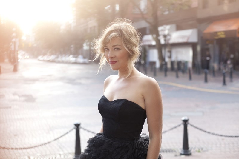 Jill Barber, who is expecting her first child, will perform in Bragg Creek May 4.