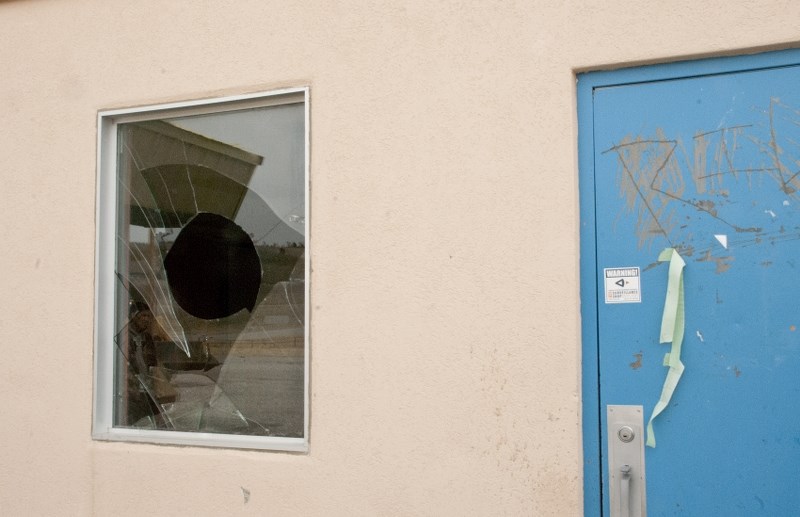 Broken windows were just some of the damage that was done during a break and enter at Morley&#8217;s Chief Goodstoney Rodeo Centre. The damage was discovered the morning of