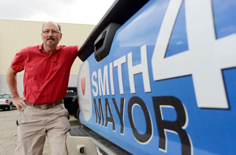 Mayoral candidate David Smith said if elected he will preserve the &#8216;Cochrane advantage&#8217; and the municipality&#8217;s small-town feel.