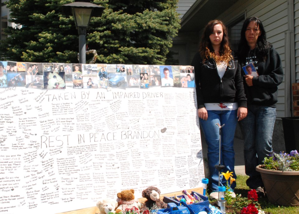 In memory of Brandon Thomas, the Cruze for Jr. 2013 will take participants on a seven-day trip from Cochrane to Penticton, B.C. Brandon&#8217;s mother Kim and sister Kayla