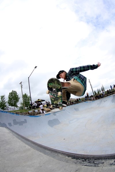 Calgary&#8217;s Riley Boland tackles the bowl at Cochrane Zero Gravity Skate Park during last year&#8217;s Bowl-a-Palooza. The skateboarding and rock n&#8217; roll event is