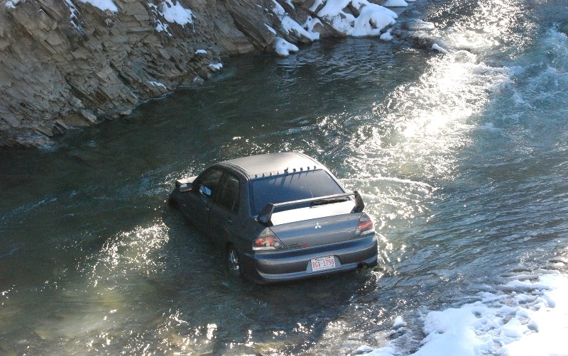 On Oct. 29, a man was pulled from Waiparous Creek after he and his vehicle were located in the waters. The driver, a 26-year-old from Calgary, was pronounced dead upon
