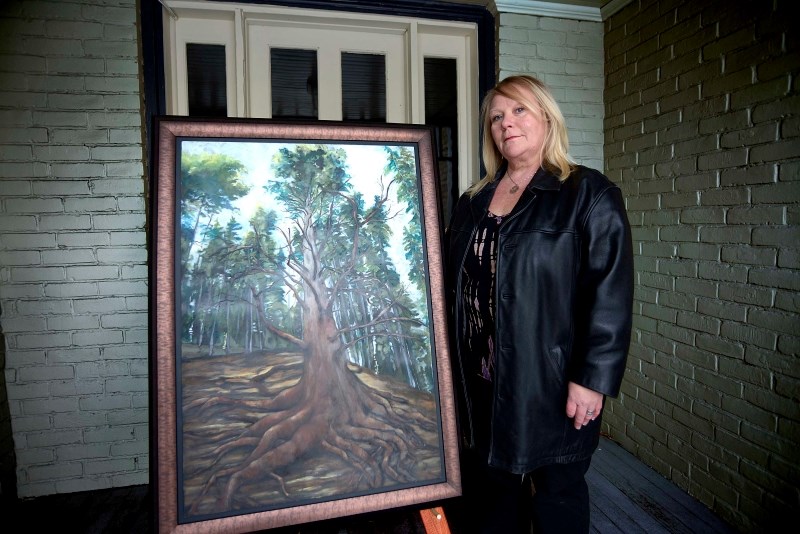 Karen Chaisson, a local artist will be hosting “;Show your Roots”at the Davies House Nov. 22-23.