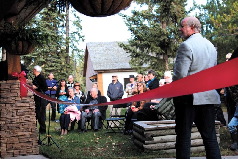 Care in the Creek Medical Centre opened with a ribbon-cutting Oct. 13, 2012 with, Banff-Cochrane MLA Ron Casey and many others present.