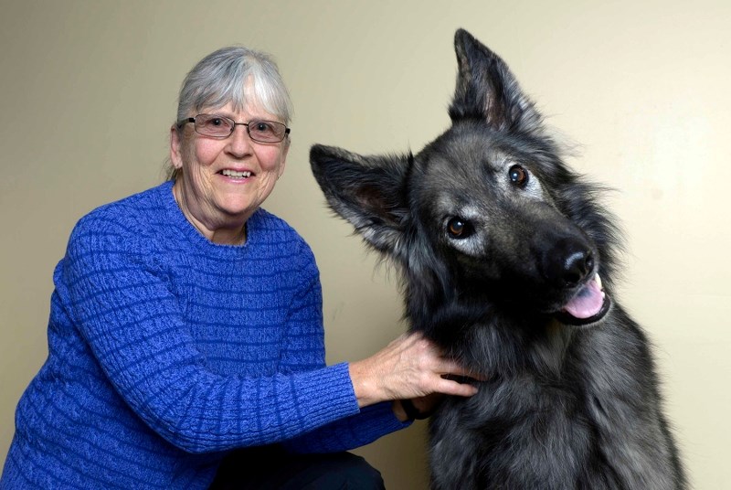 Linda Lavis and six-year-old Twist are grateful to Cochrane for help to rebuild their flood-ravaged home.