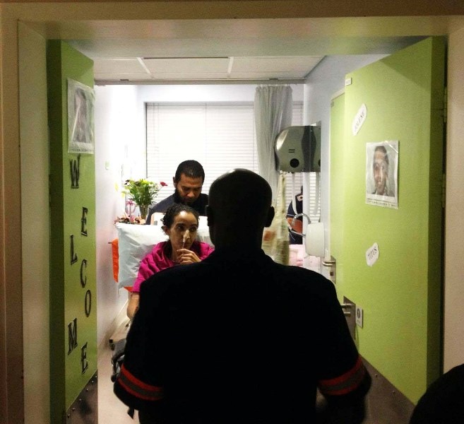 Jared Wallace, a Cochrane firefighter/paramedic, made a spur-of-the-moment trip to South Africa Jan. 11 to return terminally ill patient Jolene Titus to her hometown of Cape