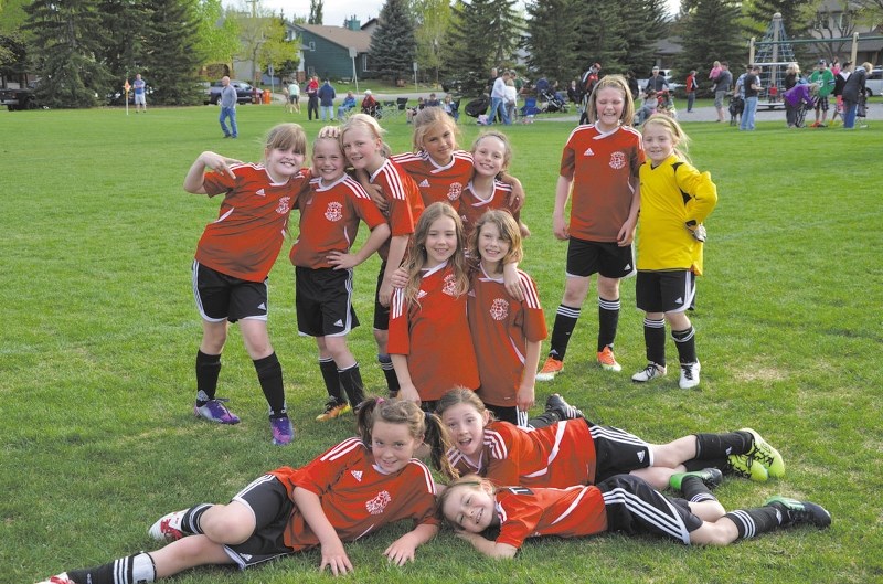 Players for the Cochrane Minor Soccer U10 Girls Striking Wolves would be one group that would be targeted with the Canadian Soccer Association&#8217;s Long-Term Player