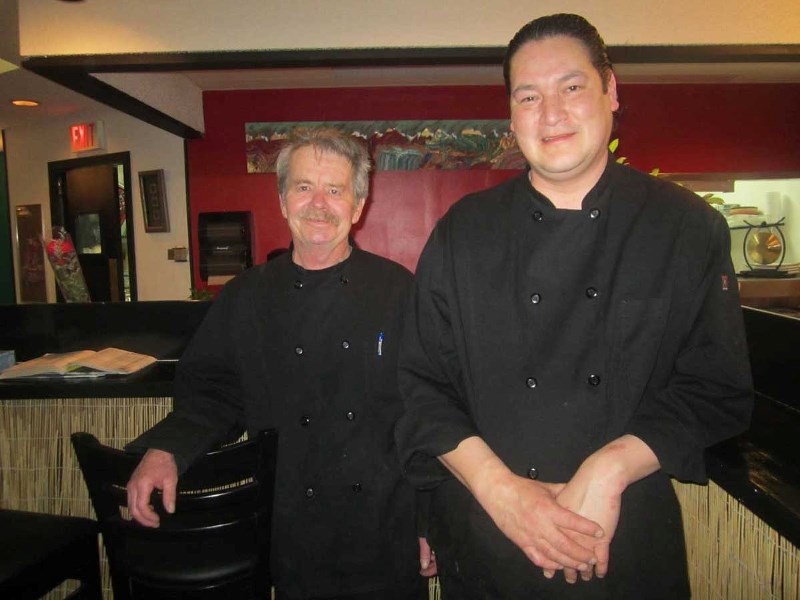 Ron Shaw, left, and Scott Townshend, co-owners of Wok On, are excited to participate in Taste of Bragg Creek to help promote their new restaurant, which opened in the hamlet