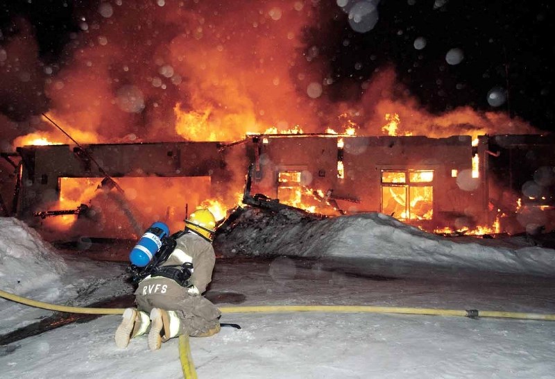 Rocky View County and Redwood Meadows Emergency Services, along with Priddis, Springbank and Elbow Valley Fire, responded to a fully-engulfed house fire Feb. 22 in West Bragg 