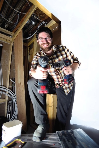 Cochrane&#8217;s handyman, Doug Lawrence.