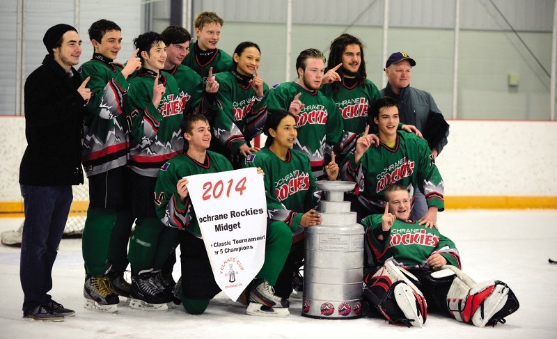 The Sloths were the lone Cochrane team to claim a host trophy at the season-ending invitational midget hockey tournament featuring 24 teams from B.C. and Alberta. After