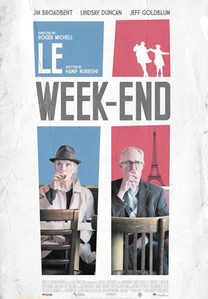 The Chinook Film Group will showcase its final offering, Le Week-End, April 16.