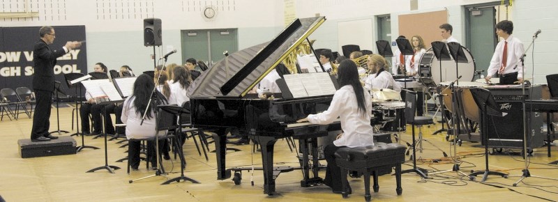 The Bow Valley High School senior band received top honours at this year&#8217;s Alberta International Band Festivals in Edmonton March 17-21, and will hold their annual