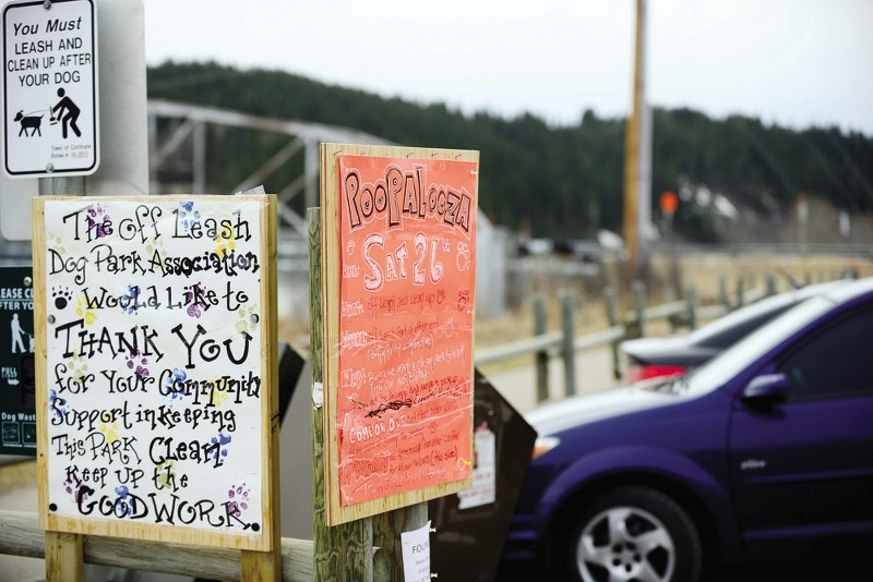 Responsible pet owners will scoop some poop at the off-leash park this Saturday (April 26).