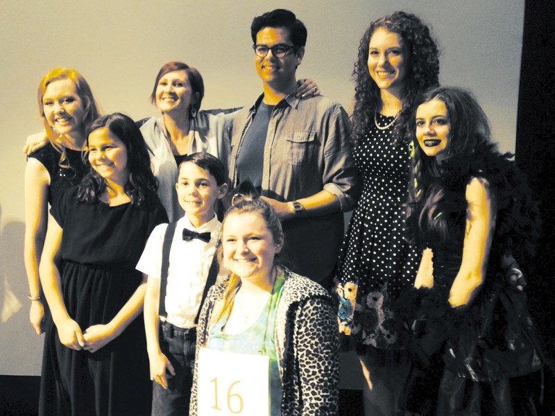 Clockwise from back row, far left: Faith Stewart, Melanie Baux, Kiran Ruparell, Robyn Ellerby, Valerie Cote, Ashley Schneberger, Aubrey Baux and Anya Ruparell.