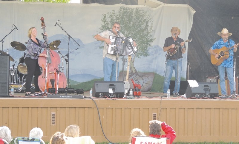 The Roving Stones — Sandy and Norbert Hirth, Don Gowan, Marty Lee and Sue Anne Borer (not pictured) will bring an East Coast musical flavour to the Water Valley Celtic