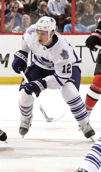 Cochrane Minor Hockey product Mason Raymond is property of Toronto Maple Leafs until July 1 when he becomes an unrestricted free agent. He hopes to re-sign with the club