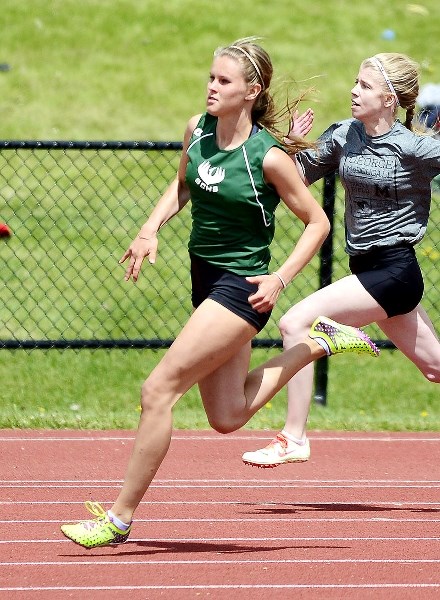 Springbank Community High School Phoenix Grade 11 Tegan Wilson, 17, has been chosen to represent Canada in the 100-metre and 200m sprint events at the Youth Olympics in