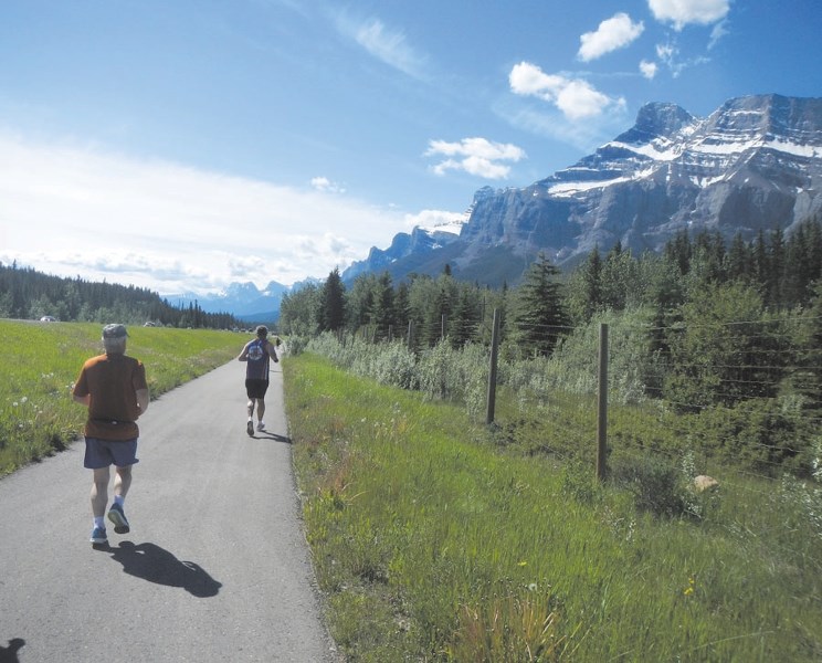 Picturesque vistas and a scorching run through the Rockies made Parnell&#8217;s first-ever Banff Marathon a great event.