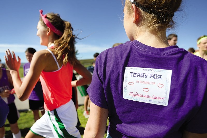 The Terry Fox Foundation is looking for a run organizer for its event in Cochrane Sept 18. (Photo Supplied/Terry Fox Foundation)