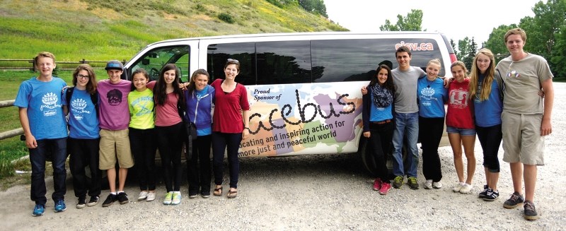 The Peace Bus visited Cochrane last year, and will be making another stop this weekend.