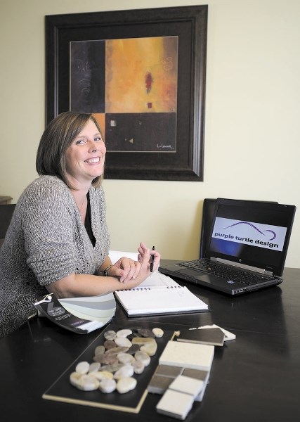 Cindy MacKenzie, owner/operator of Purple Turtle Design.