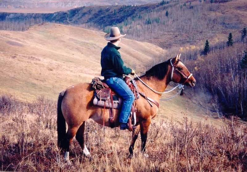 Jay Winfield enjoys and autumn ride.