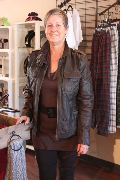 Bragg Creek resident and The Creeky Door store owner Laurel Frezell.