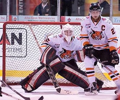 Cochrane&#8217;s Ryan Ternes has earned the backup goaltending role with the Alberta Junior Hockey League&#8217;s Lloydminster Bobcats.