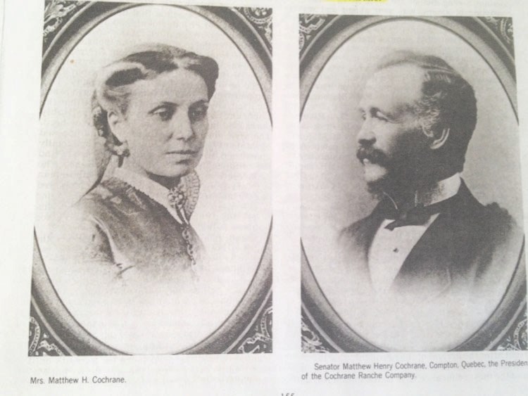 Mrs. Matthew H. Cochrane and Senator Matthew Cochrane.