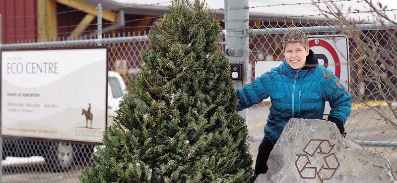 Cochrane&#8217;s manager of waste and recycling Sharon Howland said getting a real Christmas tree is more environmentally friendly than a fake one.