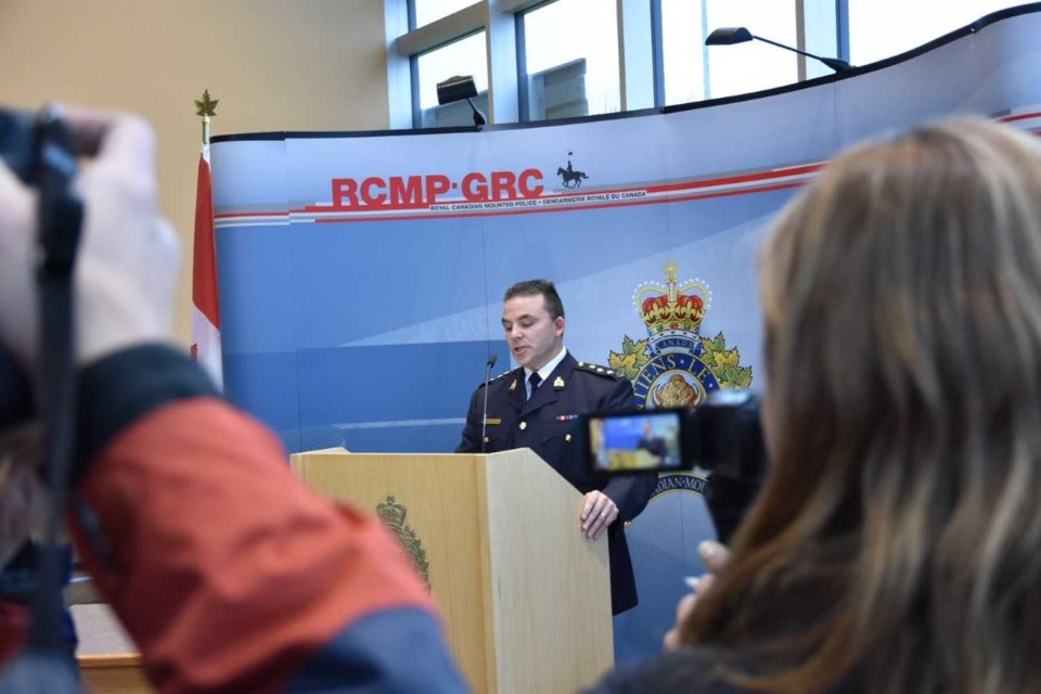 RCMP press conference