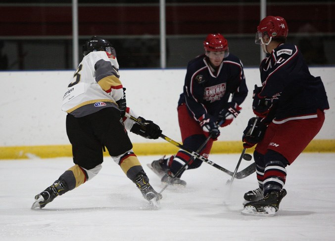 20181102 Cochrane Generals vs. Blackfalds Wranglers DL 0958