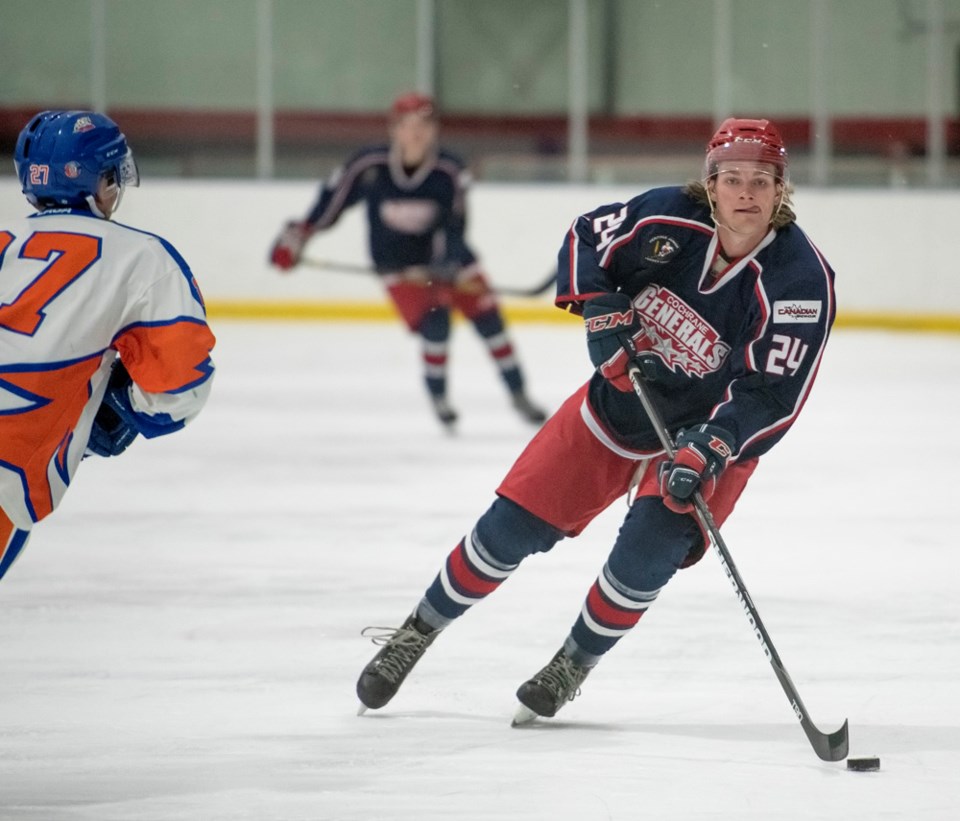 Cochrane Generals vs. High River Flyers