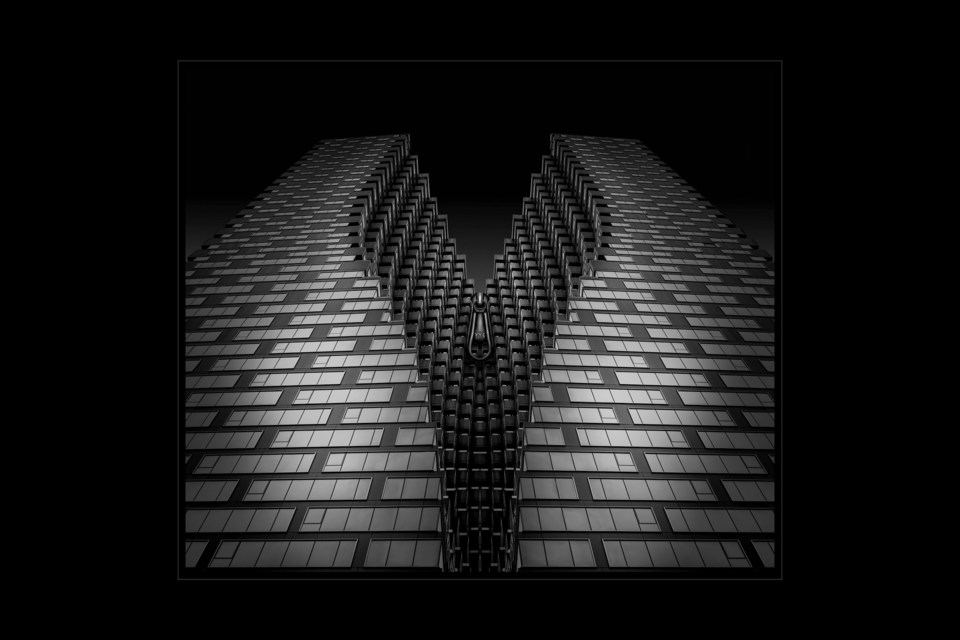 Jacquie Matechuk's submission into the Photographic World Cup, "Zip It." Photo submitted.