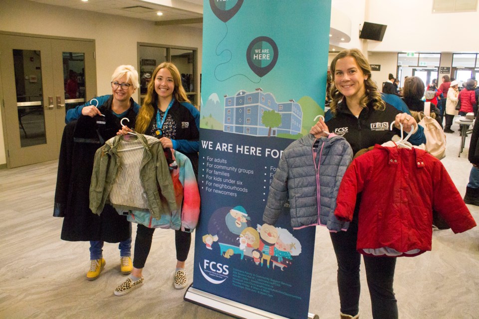 Cochrane Family Resource Network, and Cochrane Family and Community Support Services hosted their annual Jacket Racket event on Oct. 28 at the Cochrane Alliance Church.