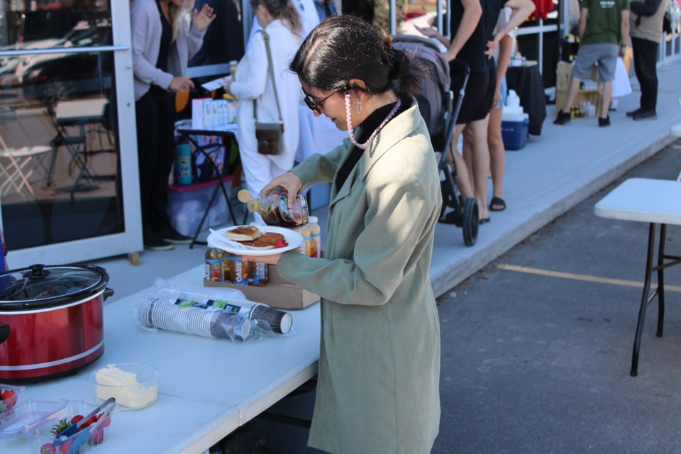 Nutters Everyday Naturals celebrated its second year in Cochrane with a free pancake breakfast and raffle at its Griffin Road location on August 9. 