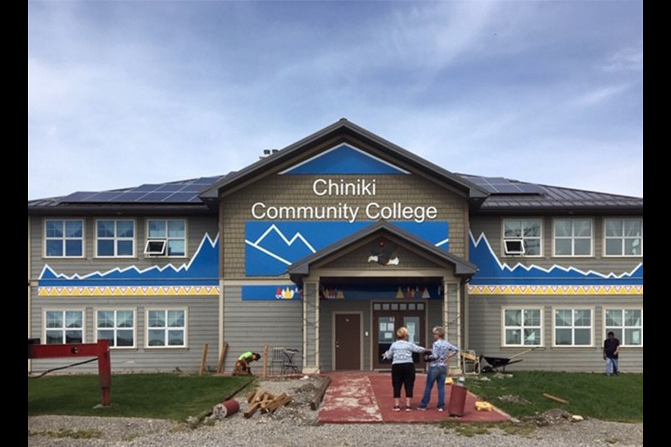 The new murals at Chiniki Community College. SUBMITTED PHOTO