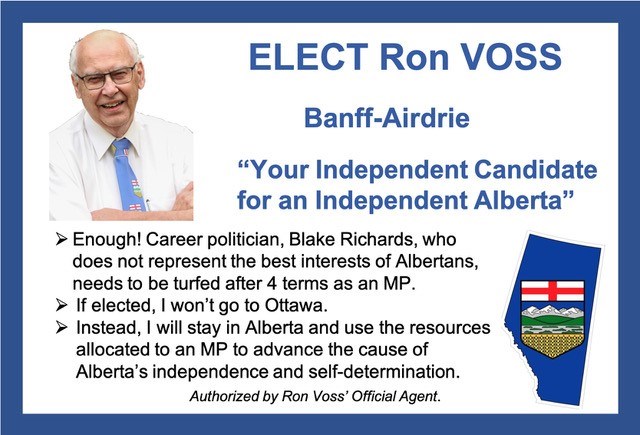 Ron Voss independent candidate