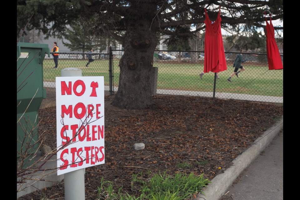 Red Dress Day at St.  Andrew's United Church. Submitted Photo