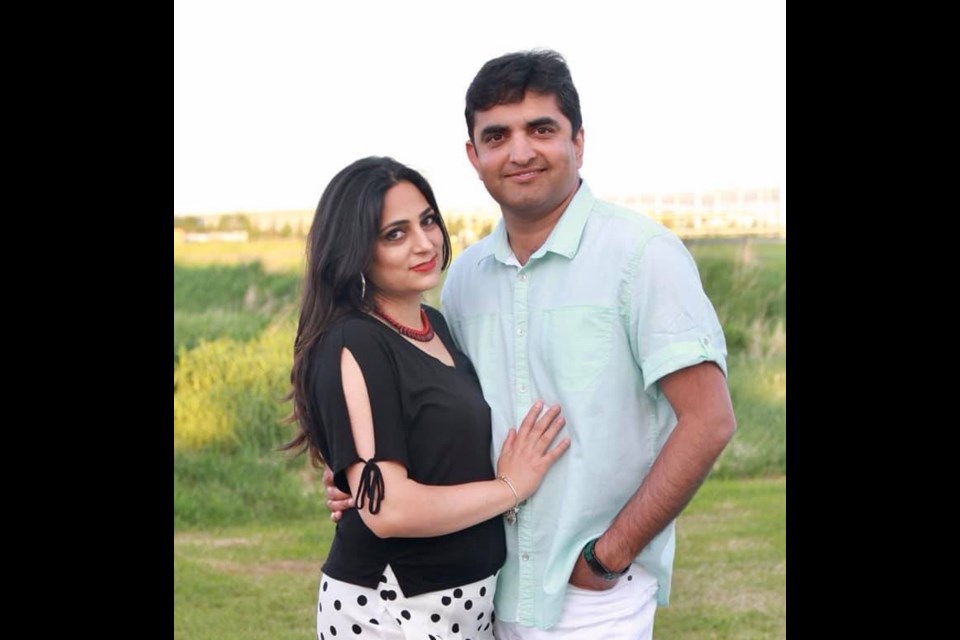 Husband and wife Saurabh and Shweta Joshi have been working tirelessly to get Curry 'N' Fizz off the ground. Photo submitted.