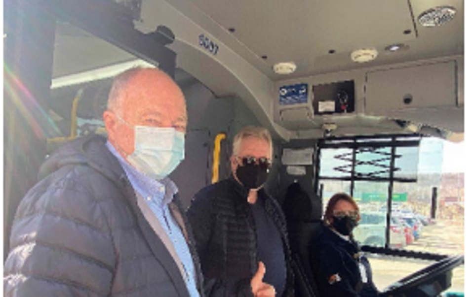 Thank your bus driver today. It's transit worker appreciation day