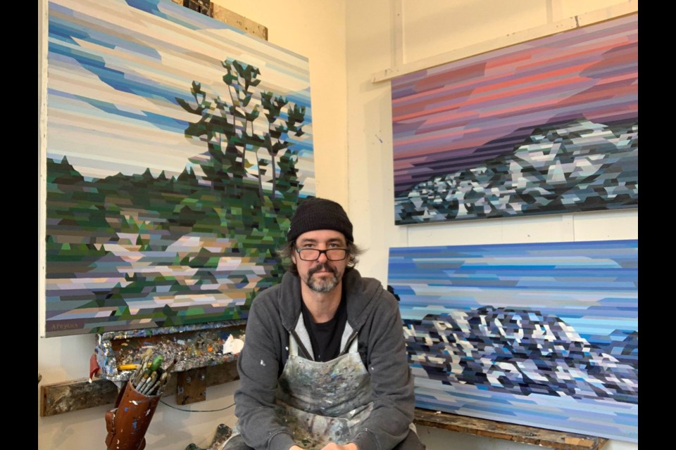 Andrew Peycha is a Collingwood-based painter.