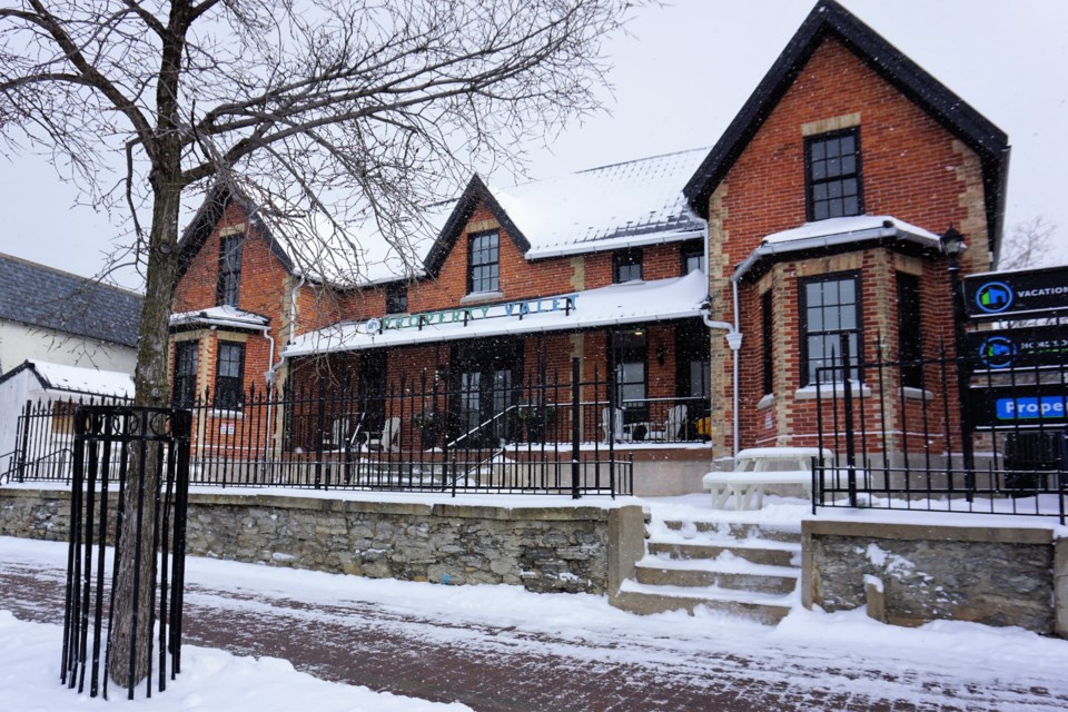 The owners of 219 Hurontario St. will be receiving a Heritage Award from the Town of Collingwood for their restoration work. The building currently houses Property Valet, a property real estate company.          