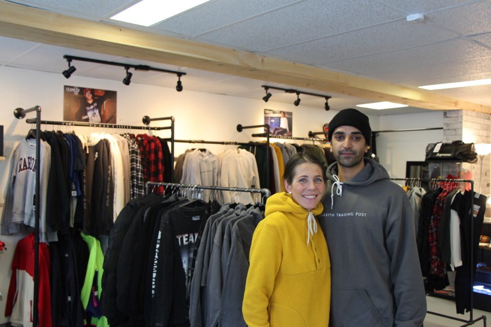 Opening the Craigleith Trading Post has always been a dream for Chelsea and Parm Sohal. Maddie Johnson for CollingwoodToday