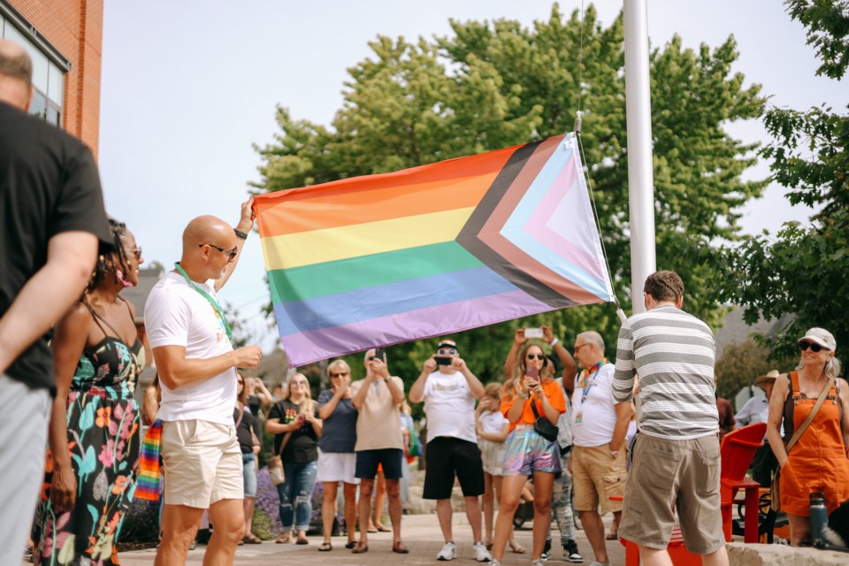 The three-day festival will take place from July 14-16, 2023, with the official Pride flag raising ceremony kicking off the festivities on July 14 at the Collingwood Public Library.  