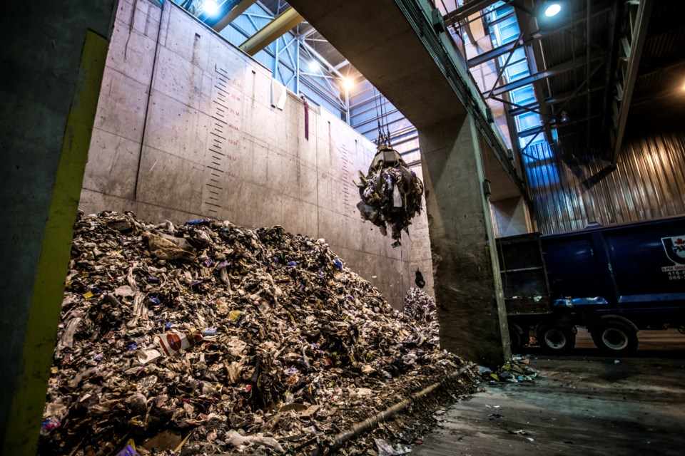 The Durham-York Energy Centre opened in Courtice, Ont. in 2015, opening to further commercial operations in 2016. The energy-from-waste facility converts garbage into energy to be sold back to the provincial grid.