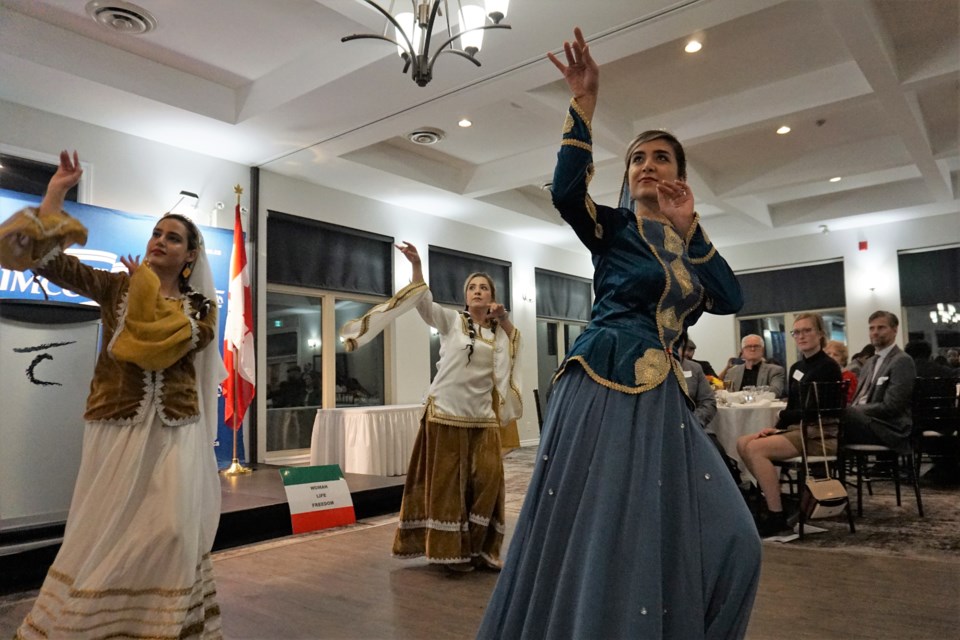 Toronto-based Iranian dance group Raha Dance performed at the 10th annual Newcomer Recognition Awards on Oct. 27.