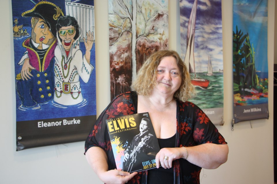 Rosemarie O'Brien, coordinator of festivals and events for the town of Collingwood, started working for the Collingwood Elvis Festival as the organizer in 1997. Erika Engel Photo